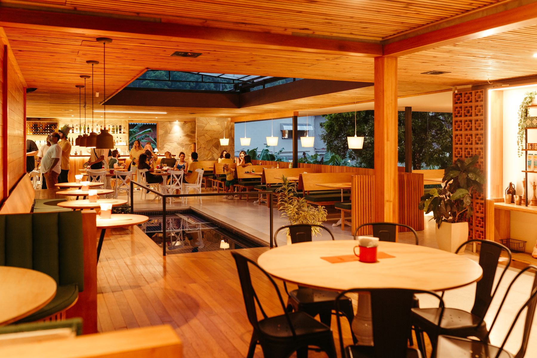 Elegant restaurant interior suitable for private dining and group occasions